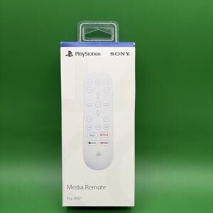 Sony Playstation PS5 Media Remote CFI-ZMR1 White NEW